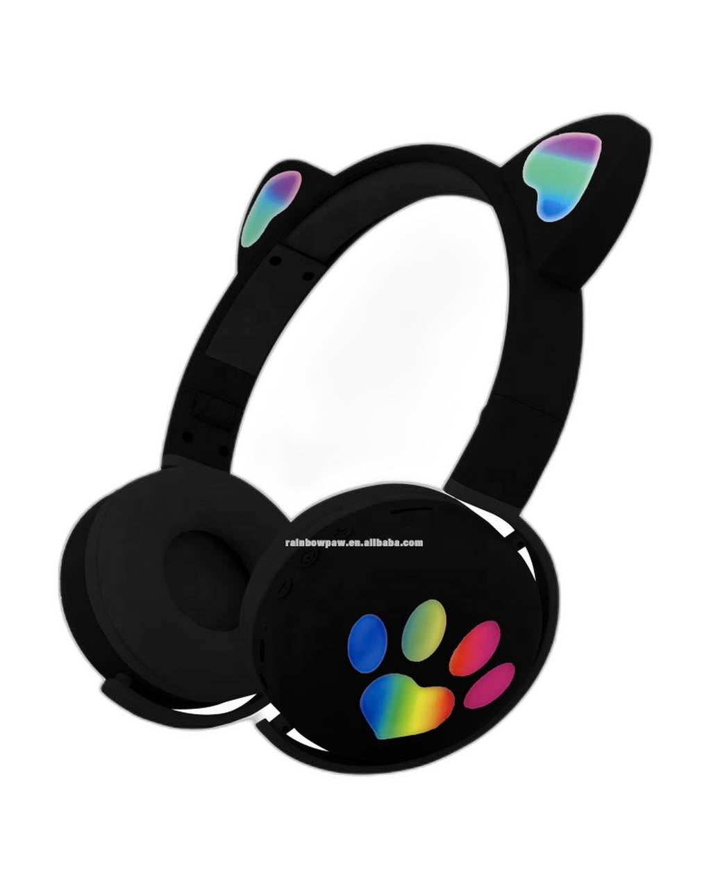 Audífonos Inalámbricos KTP-101 con Orejas de Gato