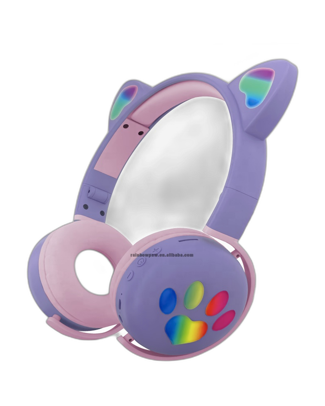 Audífonos Inalámbricos KTP-101 con Orejas de Gato