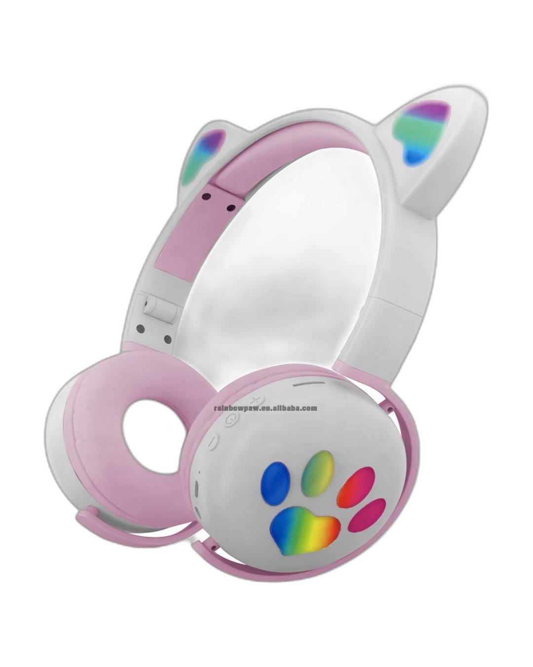 Audífonos Inalámbricos KTP-101 con Orejas de Gato