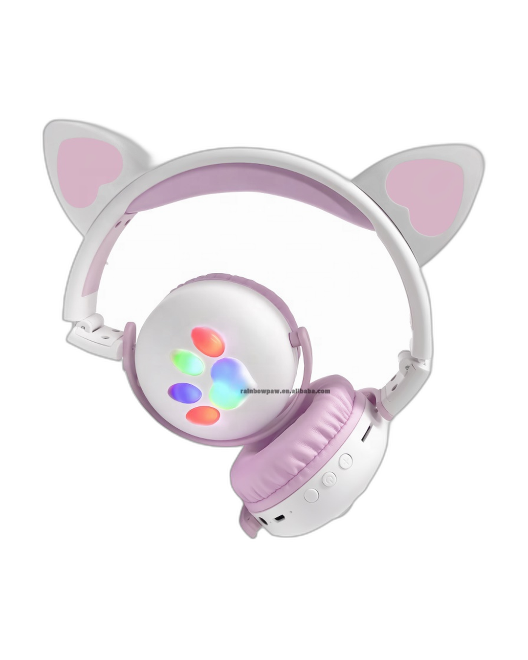 Audífonos Inalámbricos KTP-101 con Orejas de Gato