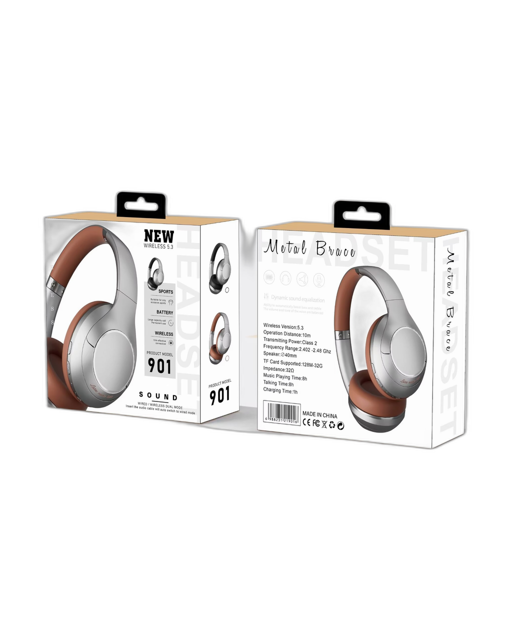 Audífonos Bluetooth 901 HIFI