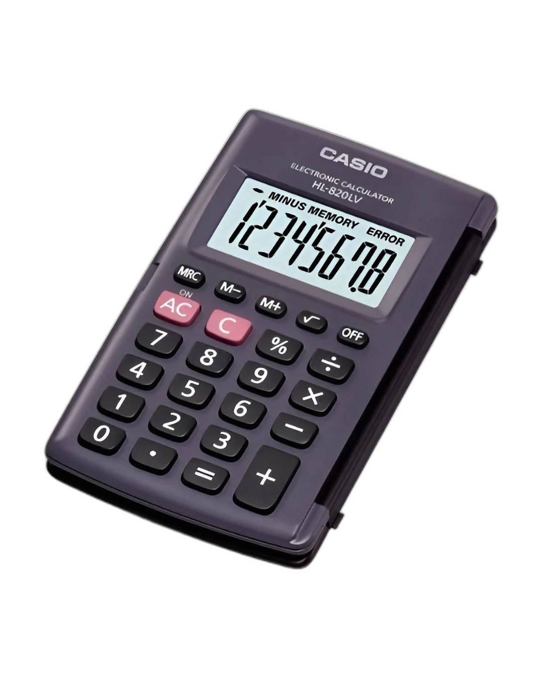 Calculadora Casio Hl-820lv Nuevo Original Negro Negro