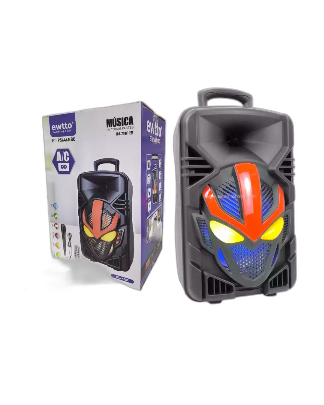 Parlante Ewtto ET-P5646MBC