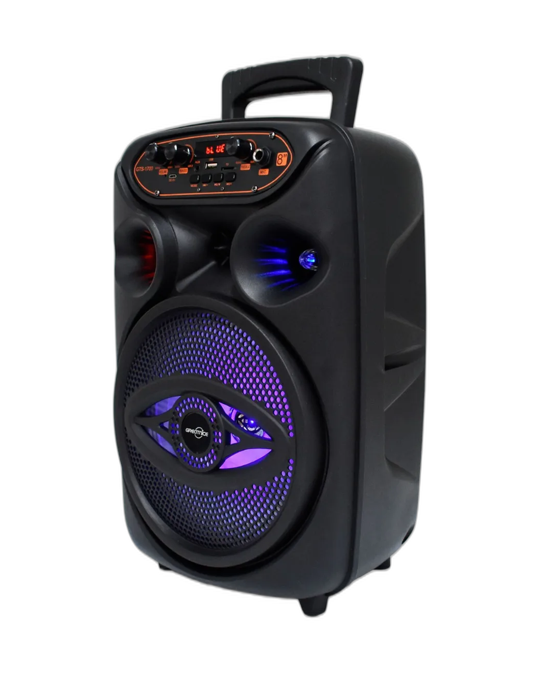 Bocina 8 PuLG Bt/ Usb / Micro Sd / Aux / Mic Gts-1700