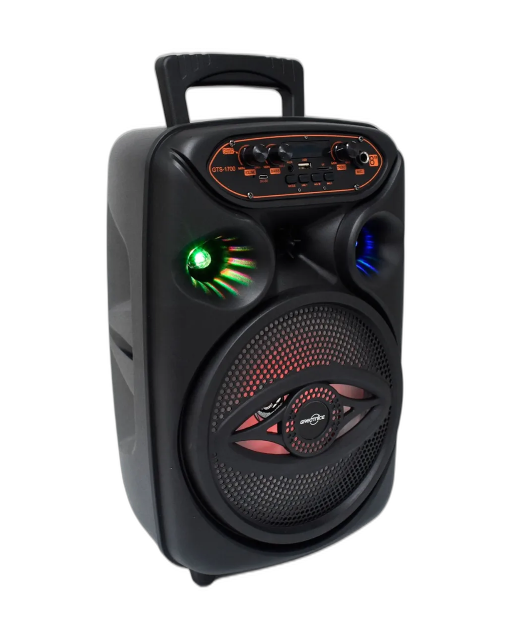 Bocina 8 PuLG Bt/ Usb / Micro Sd / Aux / Mic Gts-1700